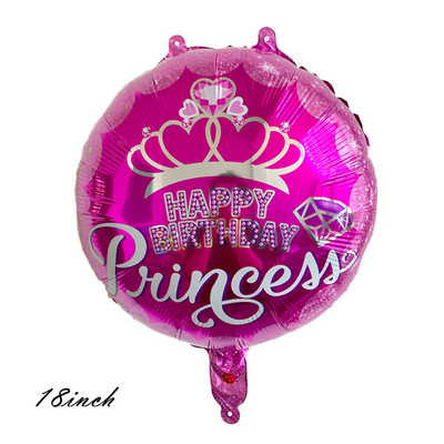 1 db Lovely Baby Fólia Léggömb Lány Fiú Zuhany Rózsa Arany Kék Korona Születésnapi Party Dekoráció Gyerekeknek Ajándék felfújható játék hélium labda