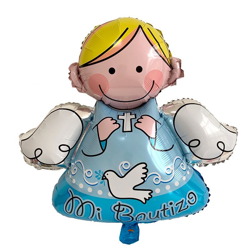 1 db Lovely Baby Fólia Léggömb Lány Fiú Zuhany Rózsa Arany Kék Korona Születésnapi Party Dekoráció Gyerekeknek Ajándék felfújható játék hélium labda