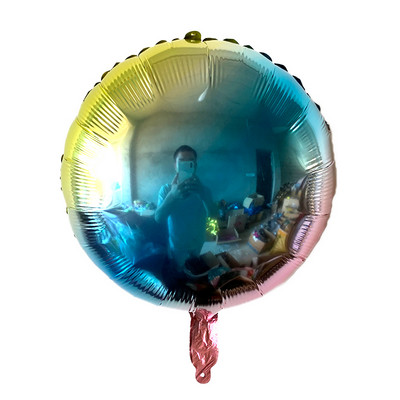 LQZZY JAUNS smaids varavīksnes mākoņu folija balonu meitene 10 gadus veca dzimšanas dienas ballītes baloni Bērnudārza bērnu rotaļlietu dekorēšana