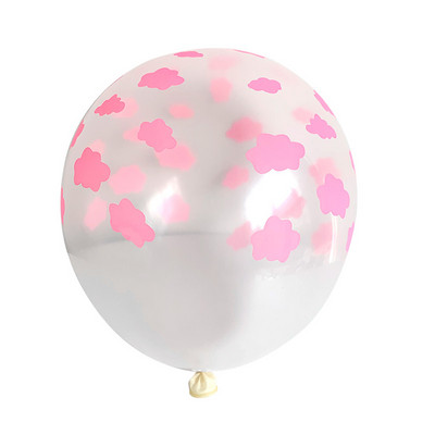 LQZZY JAUNS smaids varavīksnes mākoņu folija balonu meitene 10 gadus veca dzimšanas dienas ballītes baloni Bērnudārza bērnu rotaļlietu dekorēšana