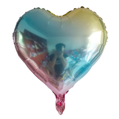 LQZZY JAUNS smaids varavīksnes mākoņu folija balonu meitene 10 gadus veca dzimšanas dienas ballītes baloni Bērnudārza bērnu rotaļlietu dekorēšana