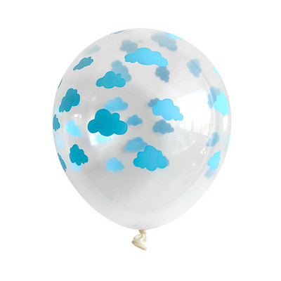 LQZZY JAUNS smaids varavīksnes mākoņu folija balonu meitene 10 gadus veca dzimšanas dienas ballītes baloni Bērnudārza bērnu rotaļlietu dekorēšana