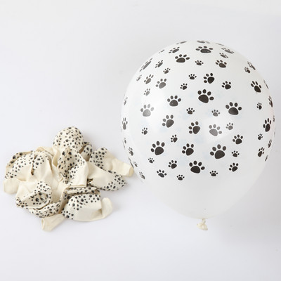 12 colių Gyvūno šuo Karvės pėdsakas Latekso balionai Sustorėja oro balionai Gimtadienio vakarėlio dekoracijos Reikmenys Vaikų žaislas