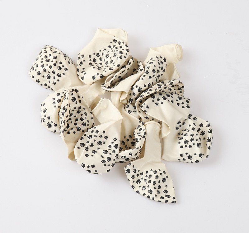 12 colių Gyvūno šuo Karvės pėdsakas Latekso balionai Sustorėja oro balionai Gimtadienio vakarėlio dekoracijos Reikmenys Vaikų žaislas