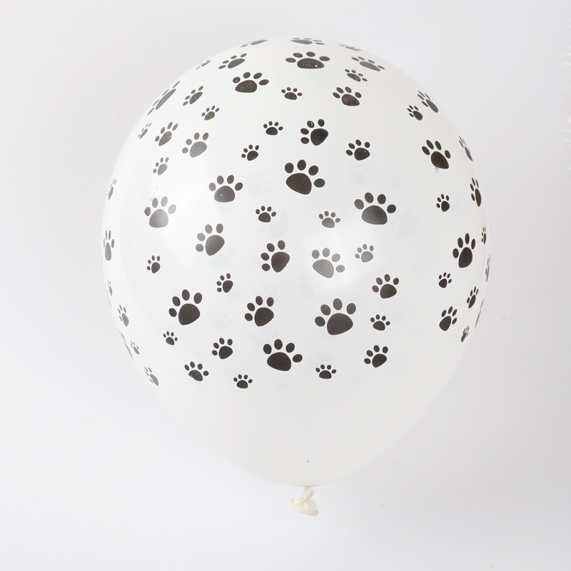 12 colių Gyvūno šuo Karvės pėdsakas Latekso balionai Sustorėja oro balionai Gimtadienio vakarėlio dekoracijos Reikmenys Vaikų žaislas