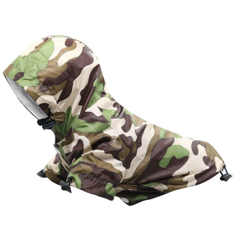 Kamuflāžas lietusmētelis suns Apģērbs Ūdensnecaurlaidīgs mētelis suņiem maziem Apģērbs mājdzīvnieku Tērpi pavasara Yorkies Drukāt zēns ropa para perro