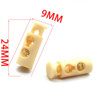 10 db műanyag kábelzár rugós ütköző billenő ütközőkapocs sportruházati cipőkhöz Kötél zsinór zsinór barkács kézműves alkatrészek