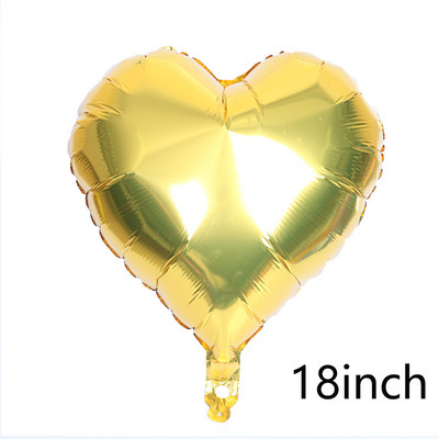 22 hüvelykes holdcsillag alumínium fólia lufi Baby Shower születésnapi party Dekorációk Hélium léggömbök Gyerekjátékok Globos Esküvői Fesztivál