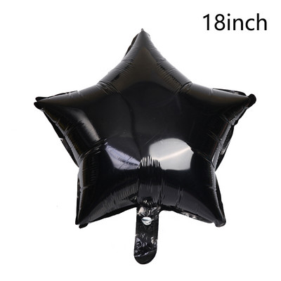 22 hüvelykes holdcsillag alumínium fólia lufi Baby Shower születésnapi party Dekorációk Hélium léggömbök Gyerekjátékok Globos Esküvői Fesztivál