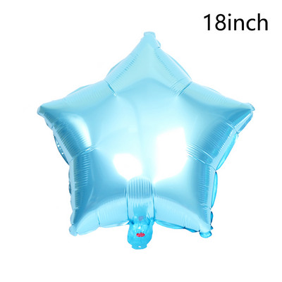 22 hüvelykes holdcsillag alumínium fólia lufi Baby Shower születésnapi party Dekorációk Hélium léggömbök Gyerekjátékok Globos Esküvői Fesztivál