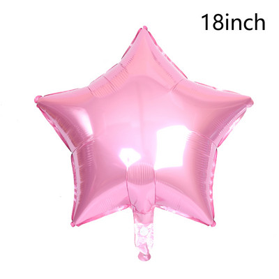 22 hüvelykes holdcsillag alumínium fólia lufi Baby Shower születésnapi party Dekorációk Hélium léggömbök Gyerekjátékok Globos Esküvői Fesztivál