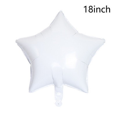 22 hüvelykes holdcsillag alumínium fólia lufi Baby Shower születésnapi party Dekorációk Hélium léggömbök Gyerekjátékok Globos Esküvői Fesztivál