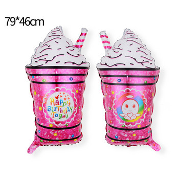 Сладолед Popsicle Summer Cartoon Сладко алуминиево фолио Балон Детски играчки за рожден ден Baby Shower Ball Парти консумативи