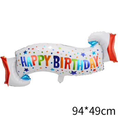 Înghețată Popsicle Desene animat de vară Balon drăguț din peliculă de aluminiu Jucării pentru ziua de naștere pentru copii Baby Shower Ball Rechizite pentru petrecere