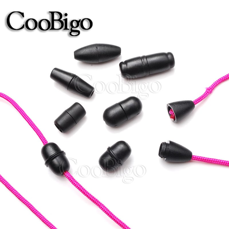 50 de bucăți închizătoare de siguranță de rupere mărgele butoi conector cordon blocare cataramă din plastic șnur haine șiret pantofi brățară colier bricolaj