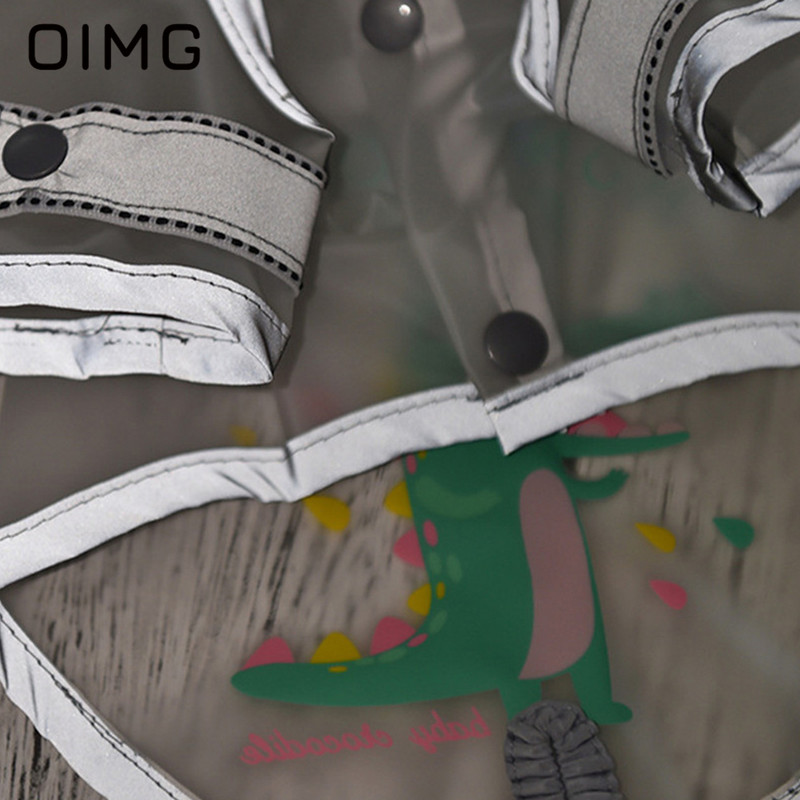 OIMG moderns mazo suņu lietusmētelis, dinozauru apdruka, mājdzīvnieku apģērbs, šnaucers jorki pūdelis, jauks ūdensnecaurlaidīgs mētelis