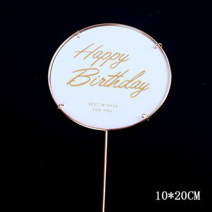 Romantikus pillangósütés Boldog születésnapot akril torta felső díszítés lány hercegnő esküvői születésnapi party torta szuper kellékek