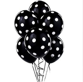 10 τμχ/παρτίδα 12 ιντσών έγχρωμη πασχαλίτσα λάτεξ μπαλόνια σποτ πουά πάρτι μπαλόνια θέμα Διακόσμηση γενεθλίων