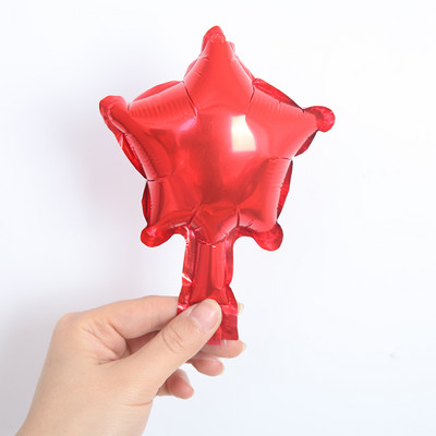 20/30/50db 5 hüvelykes fólia csillag léggömbök szív léggömb születésnapi esküvői dekoráció party baba zuhany Felfújható gyermekjáték kellékek