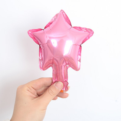 20/30/50db 5 hüvelykes fólia csillag léggömbök szív léggömb születésnapi esküvői dekoráció party baba zuhany Felfújható gyermekjáték kellékek