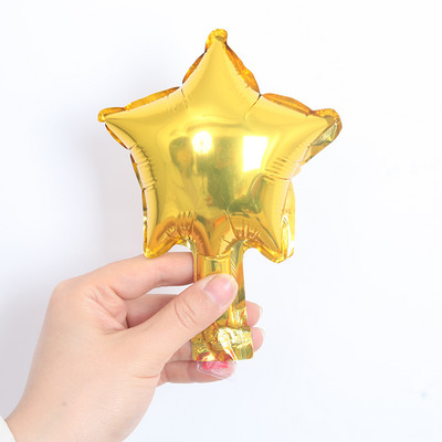 20/30/50db 5 hüvelykes fólia csillag léggömbök szív léggömb születésnapi esküvői dekoráció party baba zuhany Felfújható gyermekjáték kellékek