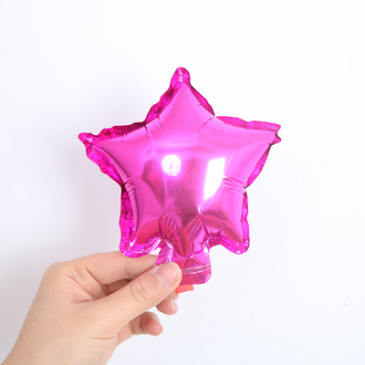 20/30/50db 5 hüvelykes fólia csillag léggömbök szív léggömb születésnapi esküvői dekoráció party baba zuhany Felfújható gyermekjáték kellékek