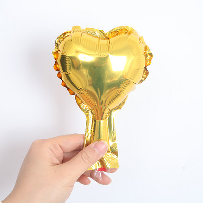 20/30/50db 5 hüvelykes fólia csillag léggömbök szív léggömb születésnapi esküvői dekoráció party baba zuhany Felfújható gyermekjáték kellékek