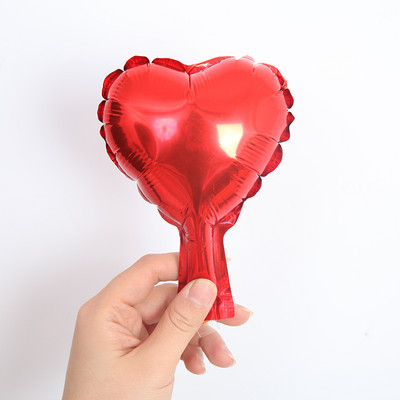 20/30/50db 5 hüvelykes fólia csillag léggömbök szív léggömb születésnapi esküvői dekoráció party baba zuhany Felfújható gyermekjáték kellékek