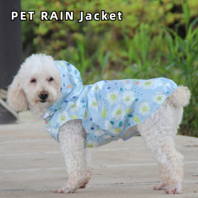 Vízálló napvédő Corgi Puppy kutya esőkabát Könnyű, lélegző és tapadásmentes esőkabát kutyához, kisállat kabáthoz, kisállat ruházathoz