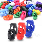 20db gránát zsinór zár rugós billenő dugó Paracord kapocs húzózsinórhoz cipőfűző sportruházat táska kesztyű rugalmas kötél műanyag