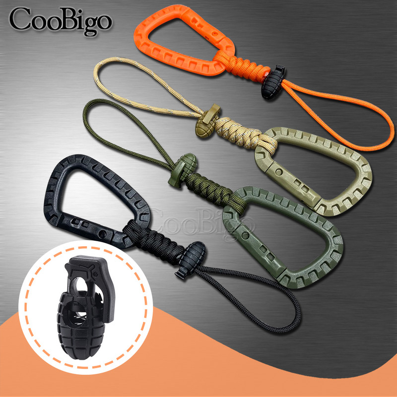 20db gránát zsinór zár rugós billenő dugó Paracord kapocs húzózsinórhoz cipőfűző sportruházat táska kesztyű rugalmas kötél műanyag