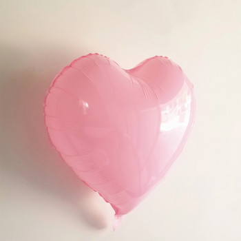 18-инчов алуминиев балон със сърце за рожден ден, булка, младоженец, сватба/коледна украса, фолиеви балони Globos Безплатна доставка 1 бр.
