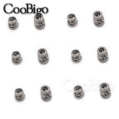 50db műanyag zsinórvégek dugó kapocs üreges rögzítés kötélbilincs barkács húzózsinór táska sportruházat Paracord zsinór tartozékok