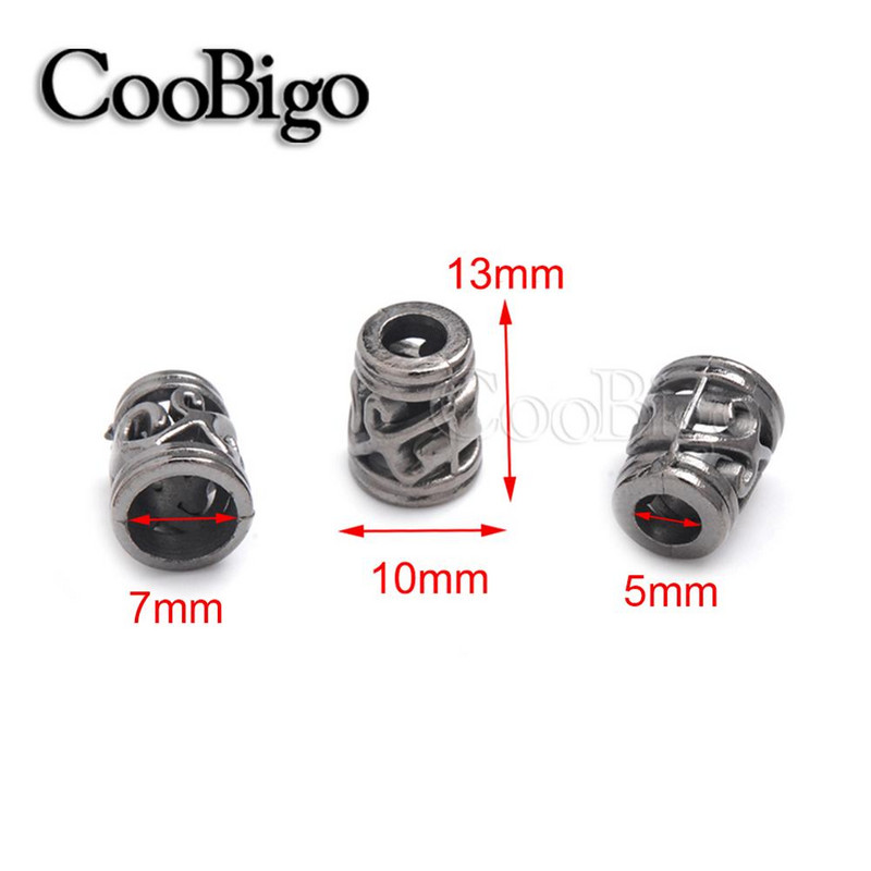 50db műanyag zsinórvégek dugó kapocs üreges rögzítés kötélbilincs barkács húzózsinór táska sportruházat Paracord zsinór tartozékok