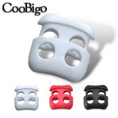 20gab. Plastmasas aizbāznis Vada slēdzenes sviras, Apavu šņores Virve Apģērba mugursomas soma Sporta apģērbi DIY Amatniecības piederumi 3,9 mm