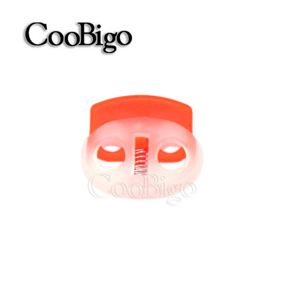 10db Vezetékzár Gyöngyütköző Kapcsoló Műanyag Cipőfűző Sportruházat Hátizsák Zsinór bilincs Barkács kézműves kiegészítők Átlátszó