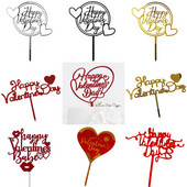 Rožu ziedu mīlestības kūkas virsma laimīgai Valentīna dienai mīļotā laulātā precēta pāra iepazīšanās kūkas virsma Akrila kūkas dekorēšana