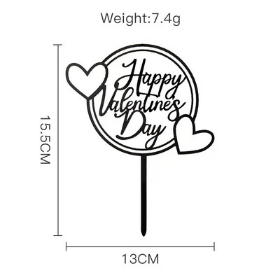 Rožu ziedu mīlestības kūkas virsma laimīgai Valentīna dienai mīļotā laulātā precēta pāra iepazīšanās kūkas virsma Akrila kūkas dekorēšana