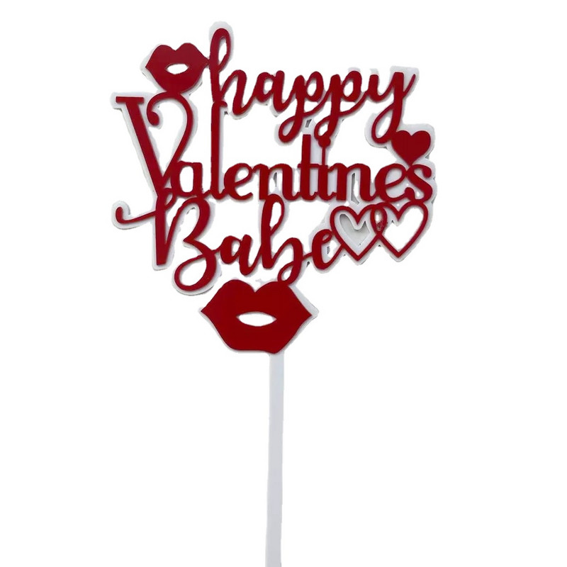 Rožu ziedu mīlestības kūkas virsma laimīgai Valentīna dienai mīļotā laulātā precēta pāra iepazīšanās kūkas virsma Akrila kūkas dekorēšana