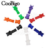 10gab Vadu gali, rāvējslēdzējs, velkams, virves slēdzene, plastmasa krāsaina sporta apģērbam, apavu aukle Paracord Molle taktiskās mugursomas piederumi