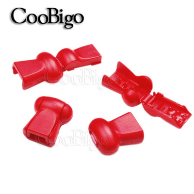 10gab Vadu gali, rāvējslēdzējs, velkams, virves slēdzene, plastmasa krāsaina sporta apģērbam, apavu aukle Paracord Molle taktiskās mugursomas piederumi