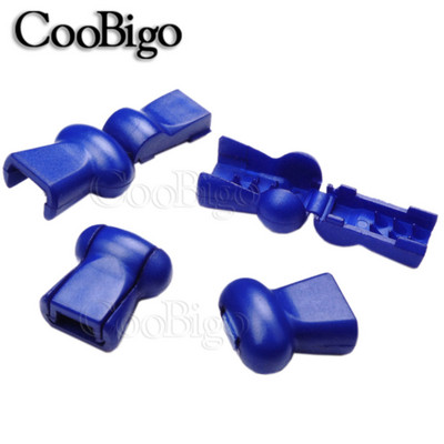 10gab Vadu gali, rāvējslēdzējs, velkams, virves slēdzene, plastmasa krāsaina sporta apģērbam, apavu aukle Paracord Molle taktiskās mugursomas piederumi