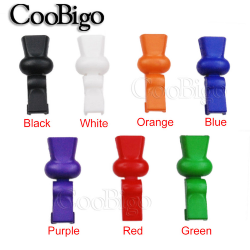 10gab Vadu gali, rāvējslēdzējs, velkams, virves slēdzene, plastmasa krāsaina sporta apģērbam, apavu aukle Paracord Molle taktiskās mugursomas piederumi