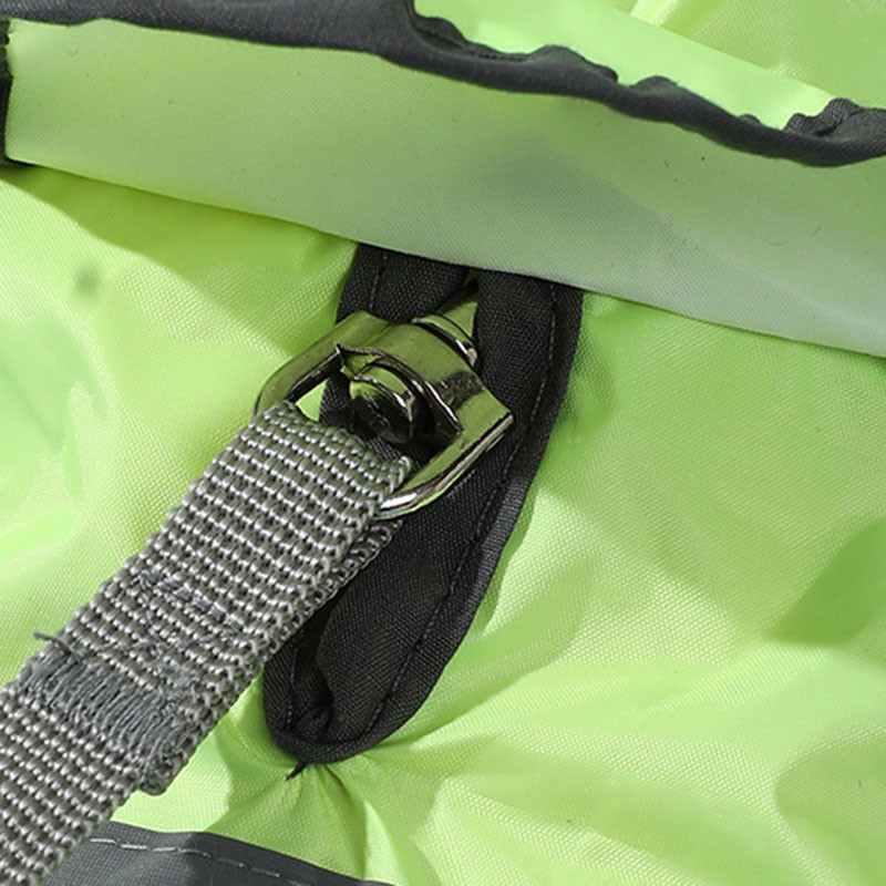 Nyári új kisállat esőkabát Vízálló kapucnis poliészter taff anyag Csúcskabát Minden méret Kutya Fényvisszaverő Ruházat Kisállatruházat