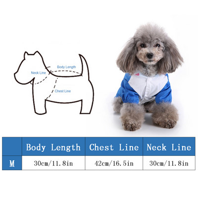 Kisállat kutya esőkabát macska esőkabát kültéri esőruházat kapucnis ruházat jumpsuit kiskutya esős nap alkalmi vízálló kabát