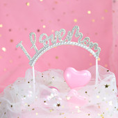 DIY MOM kūkas deserta dekorēšana Priecīgas Mātes dienas dāvanu kūku pildītāji, balti dzijas piederumi dzimšanas dienas ballītei kāzu mīlestības kūkas virsmai