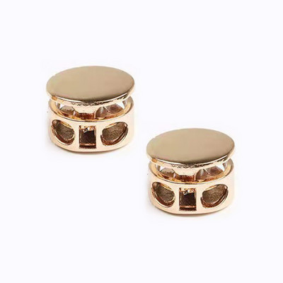 10 τμχ Πώμα με κλειδαριά με κορδόνι Πόρπες Σφιγκτήρας Μεταλλικό κλιπ εναλλαγής για Paracord Σχοινί κορδόνι τσάντα κορδόνι κορδόνι παπουτσιού Μέρος 2 Αξεσουάρ τρύπες