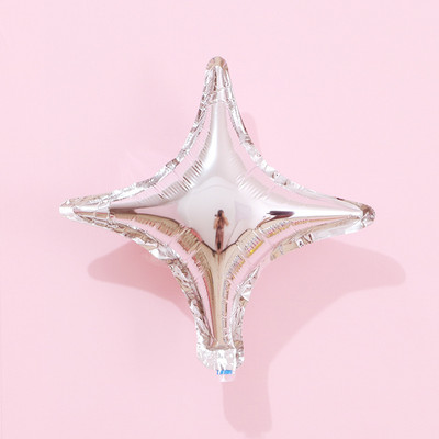 10 vnt / siunta 10 colių gimtadienio balionas 4 kampų žvaigždės aliuminio folijos balionai Vakarėlio renginio išdėstymas Vestuvių kambario dekoravimas Žvaigždžių balionai