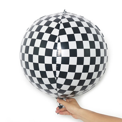 1 vnt. 22 colių lazerinis sidabrinis auksinis diskoteka 4D aliuminio folijos balionas, skirtas gimtadienio vestuvių metinėms, šventės diskoteka KTV dekoracijos