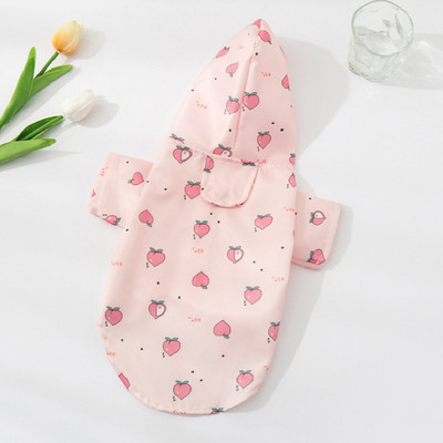 Koera vihmamantel Lemmiklooma veekindel jope mantel kostüüm Pomeranian puudli friise šnautser riided riided kutsikas koer vihmariided dropshipping